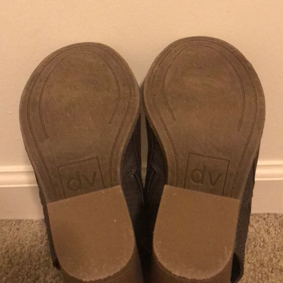 Block Heel Open-Toe Booties WOMEN 9 - Picture 5 of 5